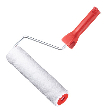 Валик микрофибра 250 мм d45 мм ворс 9 мм для водной и алкидной основы с ручкой Beorol