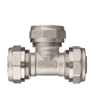 Тройник VALTEC (VTm.331.N.323232) 32 обж(ц) х 32 обж(ц) х 32 обж(ц)