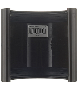 Соединение желоба Docke Lux пластиковое d140 мм шоколад RAL 8019