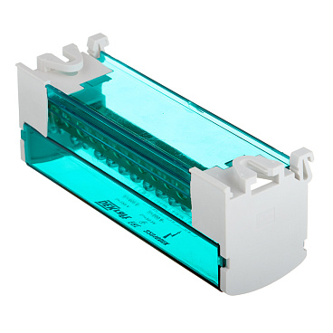 Шина нулевая Dekraft ШН 103 2х15 отверстий в корпусе (32016DEK)