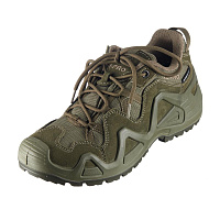 Полуботинки замшевые с перфорацией и защитным подноском и стелькой размер 40 зеленые E-Pro 101 (139877)