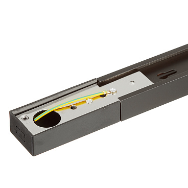 Шинопровод однофазный Arte Lamp Track 1 м черный (A540106)
