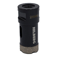 Коронка алмазная Hilberg Super Hard (HH625) по керамограниту 25 мм