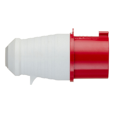 Вилка силовая прямая переносная EKF PROxima 3Р+РЕ 32 А 380 В IP44