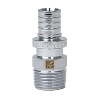 Соединитель прямой Рехау Therm S 17 мм х 1/2 НР(ш) (11361403120)