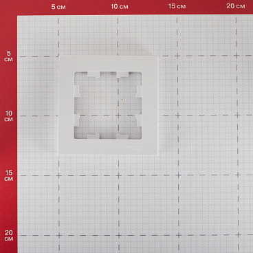 Рамка Systeme Electric AtlasDesign одноместная белая (ATN000101)