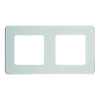 Рамка Legrand Inspiria двухместная мятная (673945)