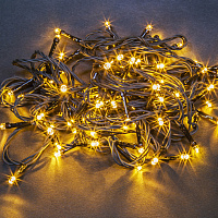 Гирлянда светодиодная Navigator Нить теплый белый 11,5 м (61 819)
