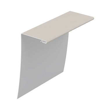 Профиль околооконный Docke 3000х254 мм пломбир универсальный