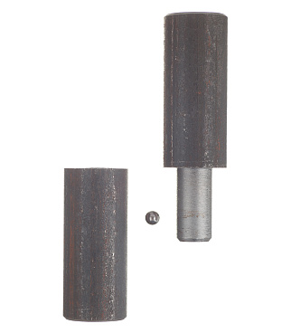 Петля гаражная универсальная разъемная 30х140 мм цинк