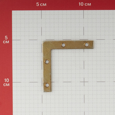 Уголок оконный оцинкованный 60х60х10х2 мм с желтой пассивацией