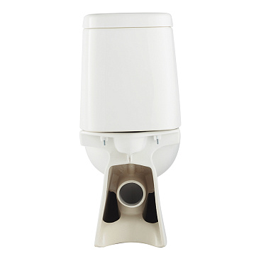 Унитаз-компакт Santek Остин с горизонтальным выпуском с сиденьем дюропласт микролифт белый (1.WH30.2.419)