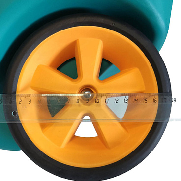 Тележка двухколесная РВ Пласт 65 л 65 кг усиленная (0079)