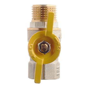 Кран шаровой газовый СТМ 1/2 ВР(г) х 1/2 НР(ш) бабочка