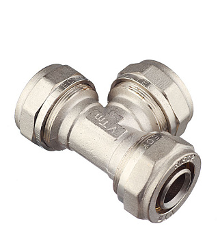 Тройник VALTEC (VTm.331.N.323232) 32 обж(ц) х 32 обж(ц) х 32 обж(ц)