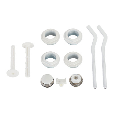 Набор присоединительный 1" х 3/4" для радиатора белый 11 предметов (685646)