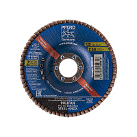 Круг лепестковый по нержавеющей стали Pferd Z-BOX 125x22 мм P60 торцевой (72200372)