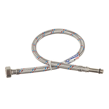 Подводка гибкая для смесителя Mateu 1/2 ВР(г) х М10 штуцер 35 мм 60 см (721060086/THP/678567)