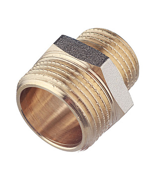 Ниппель переходной 3/4 НР(ш) х 1/2 НР(ш) латунный