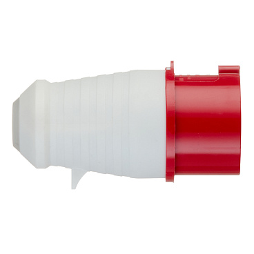 Вилка силовая прямая переносная EKF PROxima 3Р+РЕ+N 16 А 380 В IP44