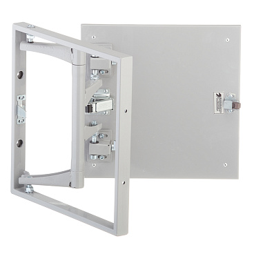 Люк ревизионный под плитку Хаммер Стил стальной 300х300 мм скрытый