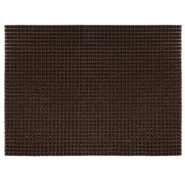 Коврик придверный щетинистый Альфа-Стиль 45х60 см грязезащитный темный шоколад