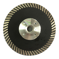 Диск алмазный по керамограниту Rage by Vira 125х22,2х2,8 мм турбо с фланцем М14 сухой рез (603126)