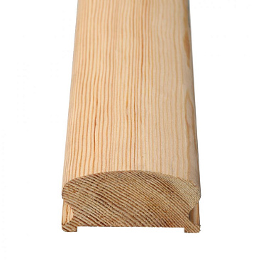 Поручень 44х80х3000 мм деревянный сорт Экстра клееный