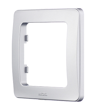 Рамка Hegel Master одноместная серебро (Р401-06)