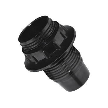 Патрон для лампы E14 UNIVersal карболитовый 500 Вт IP20 люстровый черный (5565181)