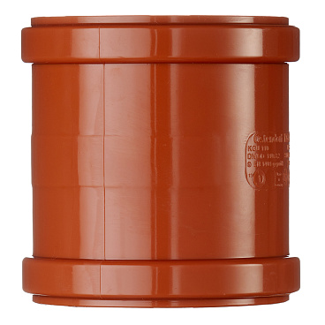 Муфта Ostendorf KGU d110 мм пластиковая надвижная для наружной канализации (220500)