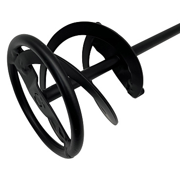 Миксер-насадка (венчик) для цементных растворов КМ 120x600 мм хвостовик М14 усиленная