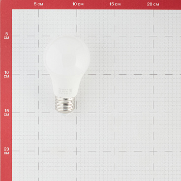 Лампа светодиодная Hesler E27 2700К 9 Вт 855 Лм 230 В груша А60 матовая
