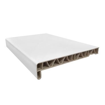 Подоконник ПВХ 250х2000х20 мм белый матовый