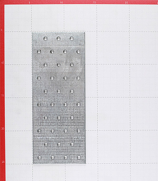 Пластина соединительная оцинкованная 200х 80х1.8 мм