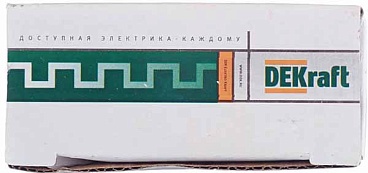 УЗО Dekraft УЗО-03 16А 1P+N тип AC 30 мА 6 кА (14053DEK)