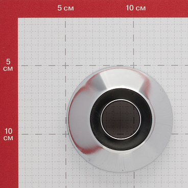 Отражатель декоративный для полотенцесушителя 3/4 d77 мм высокий хром