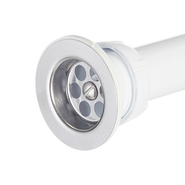 Сифон для раковины Wirquin Pro 1 1/4х40 мм с выпуском d63 мм с соединением 40/50 мм (30718050)