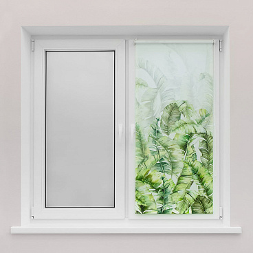 Рулонная штора 120х175 см Legrand Джунгли цветная