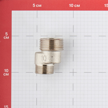 Эксцентрик Valtec 1 НР(ш) х 3/4 НР(ш) х 10 мм латунный (VTr.095.N.0605010)