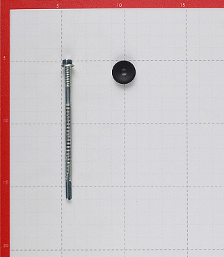 Саморезы для фасадных сэндвич-панелей оцинкованные 105x6.3 (50 шт.)