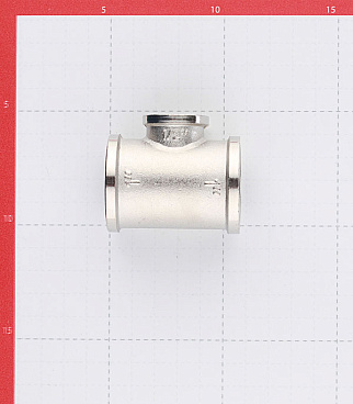 Тройник переходной Valtec 1 ВР(г) х 1/2 ВР(г) х 1 ВР(г) латунный (VTr.750.N.0604)