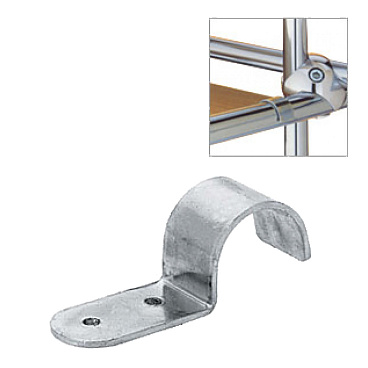 Крепление панели горизонтальное к системе Joker d25 мм хром (2 шт.)