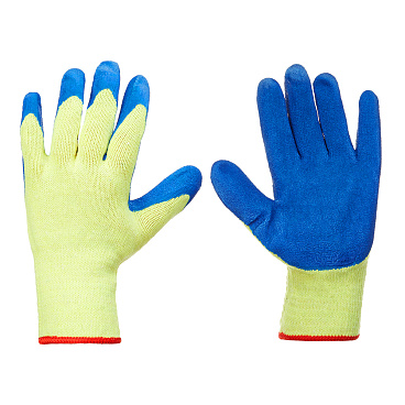 Перчатки х/б с латексным обливом XL