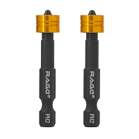 Бита Rage by Vira (554133) PH2 магнитная 50 мм c ограничителем (2 шт.)