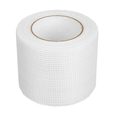 Лента стеклотканевая серпянка самоклеящаяся 42 мм 153 м