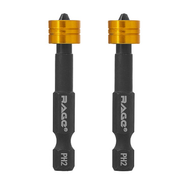 Бита Rage by Vira (554133) PH2 магнитная 50 мм c ограничителем (2 шт.)