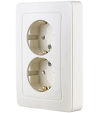 Розетка Hegel Master встраиваемая слоновая кость (РС16-351-01)