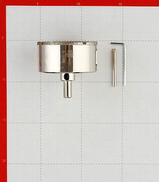 Коронка алмазная Trio-Diamond (400070) по керамограниту d70 мм