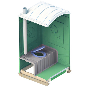 Кабина туалетная EcoLight Дачник